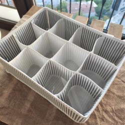 12 Bölmeli Pratik Bölmeli Çekmece Düzenleyici Organizer