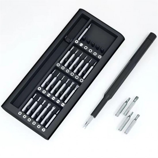 25 Parça Çok Fonksiyonlu Hassas Tornavida Seti – Telefon Tablet Elektronik Tamir Tornavida Seti 25 Parça Çok Fonksiyonlu Hassas Tornavida Seti – Telefon Tablet Elektronik Tamir Tornavida Seti