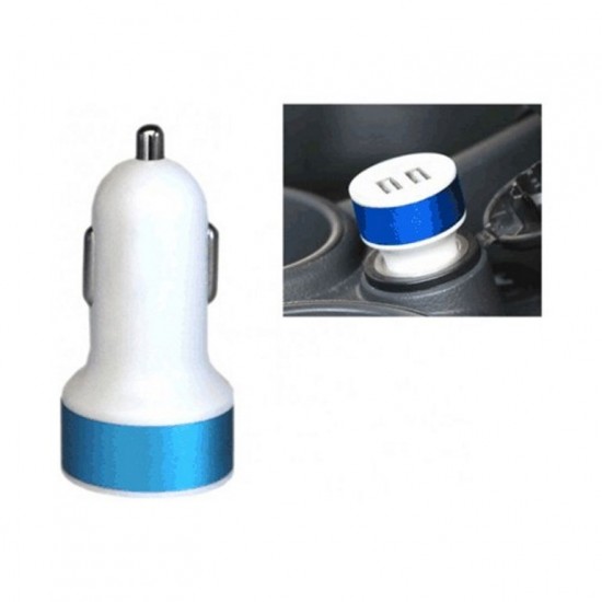 Çift USB Girişli 2.1 AMP Araç Çakmak Soketi Çift USB Girişli 2.1 AMP Araç Çakmak Soketi