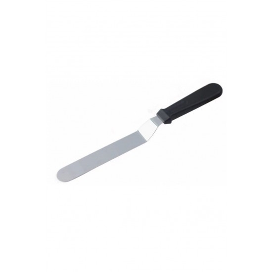 Eğik Pasta Sıvama Spatulası Metal 33 Cm Eğik Pasta Sıvama Spatulası Metal 33 Cm