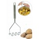 İnox Paslanmaz Metal Patates Ezici Püre Yapıcı 27 cm İnox Paslanmaz Metal Patates Ezici Püre Yapıcı 27 cm