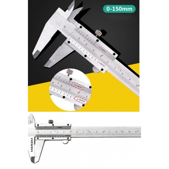Kumpas - Çelik Kumpas 0,01 mm - 150mm 6inc Kumpas - Çelik Kumpas 0,01 mm - 150mm 6inc