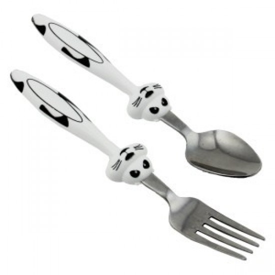 Mama Çatal Kaşık Seti - 18 cm Mama Çatal Kaşık Seti - 18 cm
