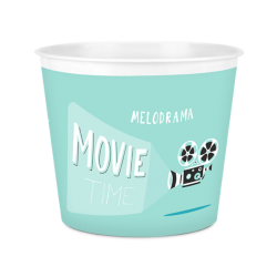 Popcorn Mısır Kovası Dekoratif