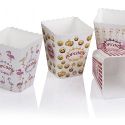 Popcorn  Mısır Kovası - Kare
