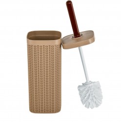 Rattan Wc Klozet Temizleme Fırçası - Antrasit