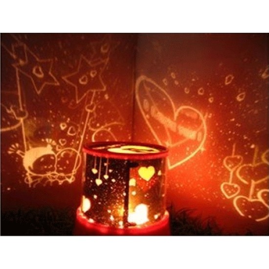 Star Love Projeksiyonlu Gece Lambası Star Love Projeksiyonlu Gece Lambası