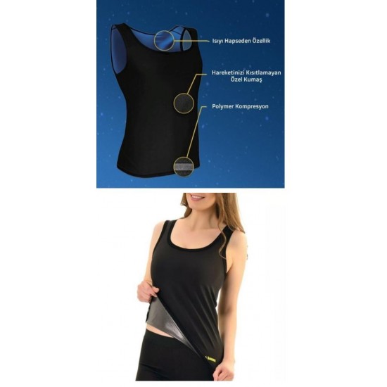 Termal Sauna Atlet ( XXL ) Neotex Terletme Atleti Termal Sauna Atlet ( XXL ) Neotex Terletme Atleti