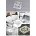 10'lu Banyo ve Mıutfak Lavabo Koku Önleyici ve Haşere Böcek Önleyici Gider Filtresi