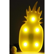 Ananas Şeklinde Ledli Dekoratif Eğlenceli Çocuk Gece Lambası