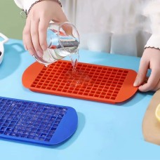 160'lı Mini Küp Şekilli Silikon Buzluk, Sunum Buzluk